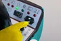 Ergonomska nadzorna plošča in upravljanje pometalca Eureka Xtrema