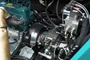 Motor Kubota in hidravlični sistem stroja Eureka BULL 200