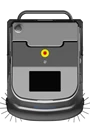 Robotski sesalec CenoBots SP50 zgoraj
